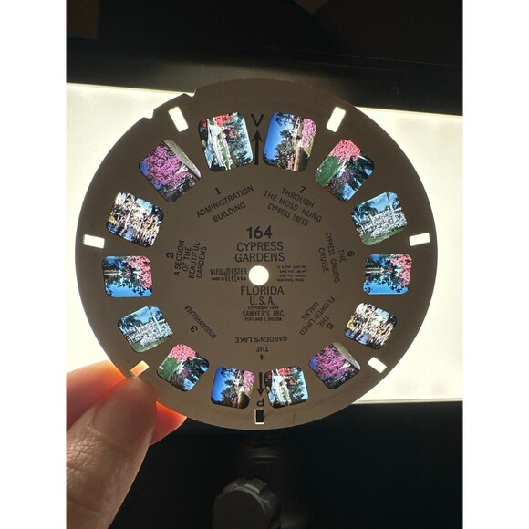 Vintage View-Master Florida Reels Lot – Cypress Gardens, Everglades, WeekiWachee - Picture 3 of 8